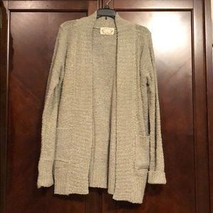 Gray/ Black Cardigan